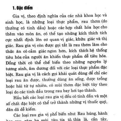 Kỹ Thuật Trồng Và Chăm Sóc Rau Gia Vị