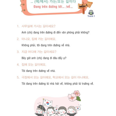 Sách - Sổ Tay Mẫu Câu Cơ Bản Tiếng Hàn - 한국어 기본문형