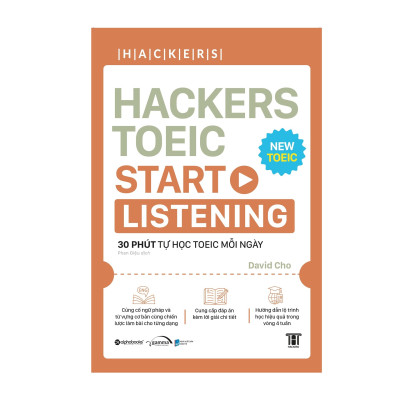 Trạm Đọc Official | Combo Sách Hacker TOEIC : Hackers TOEIC Start Listening + Hackers TOEIC Start Reading