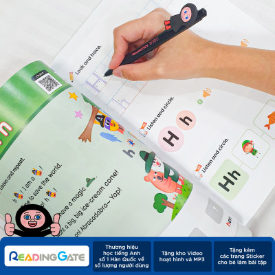 Sách DODO ABC WORKBOOK - PHONICS 3 READING GATE Cho Bé Từ 5 Đến 8 Học Ngữ Âm, Đánh Vần Tiếng Anh 