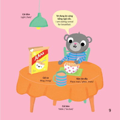 Thư Viện Từ Vựng Đầu Đời Cho Bé - Ở Nhà - At Home!