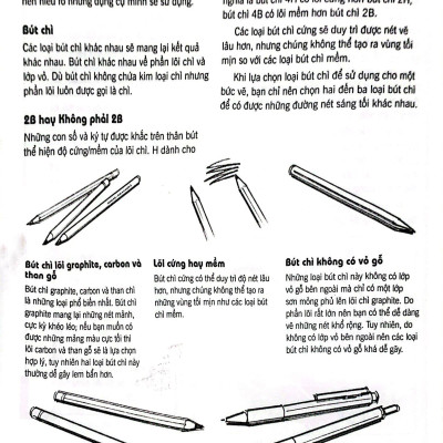 Bí Quyết Vẽ Phong Cảnh Tự Nhiên - Drawing Nature For The Absolute Beginner (Tái Bản)