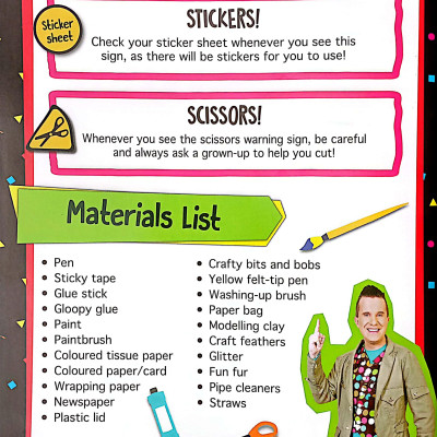 Mister Maker Giant Sticker And Activity Book