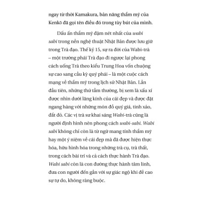 Wabi-Sabi - Tập 2 - Những Suy Nghĩ Thêm