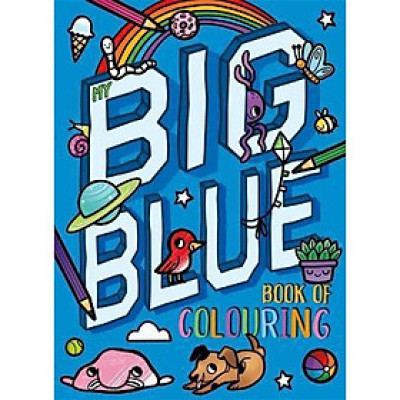Sách tô màu My Big Blue Book Of Colouring
