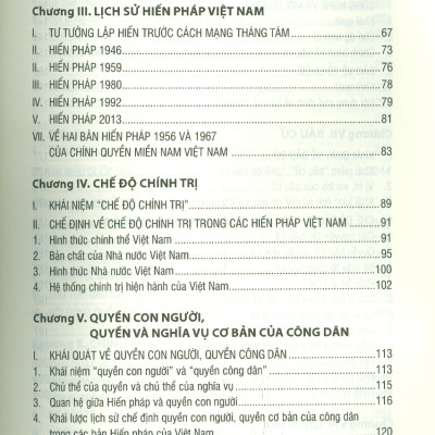 Giáo Trình Luật Hiến Pháp Việt Nam - GS. TS. Nguyễn Đăng Dung, PGS. TS. Đặng Minh Tuấn, PGS. TS. Vũ Công Giao (Đồng chủ biên) - Tái bản - (bìa mềm) -