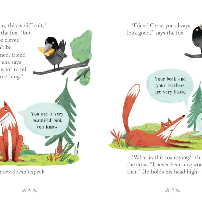 Usborne English Readers Starter Level: The Fox And The Crow