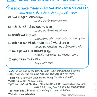 Bài Tập Vật Lý Đại Cương, Tập 2: Điện - Dao Động - Sóng