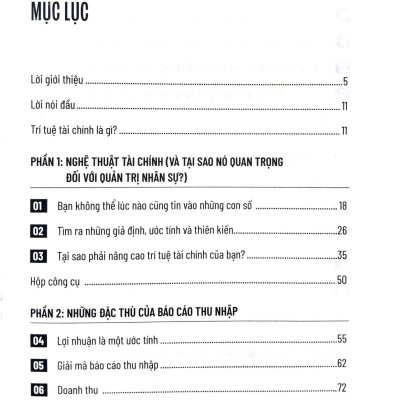 Trí Tuệ Tài Chính Dành Cho Nhà Quản Lý Nhân Sự