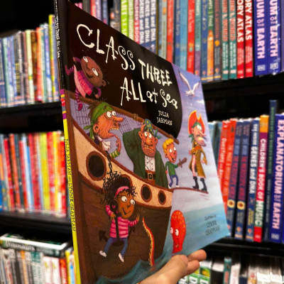 Sách - Class Three All At Sea by Julia Jarman - Sách ngoại văn, sách thiếu nhi tiếng Anh, bìa mềm, nhập khẩu UK