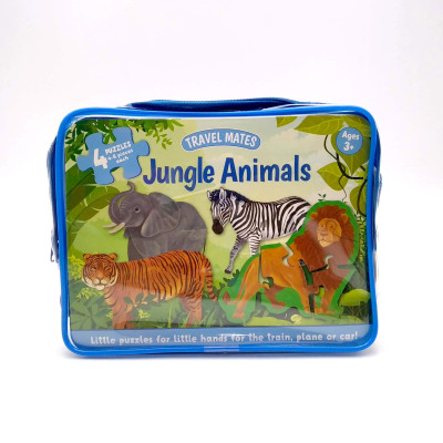Travel Mates Jigsaws In Bag: Jungle Animals
