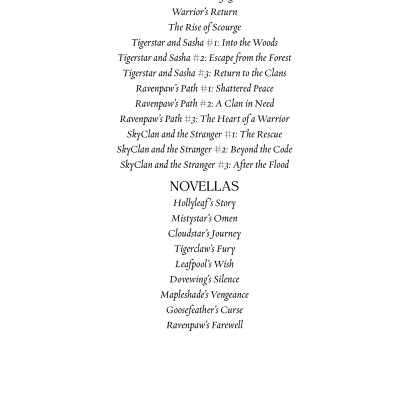 Sách ngoại văn: Warriors - Dawn Of The Clans #5 - A Forest Divided