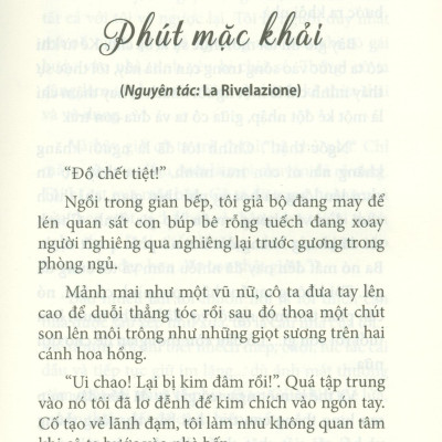 Một Phút Tự Do - Tùy Bút - Truyện Ngắn