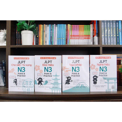 Kỳ thi năng lực Nhật ngữ: Point & Practice N3 - Ngữ pháp (NXB Trẻ)