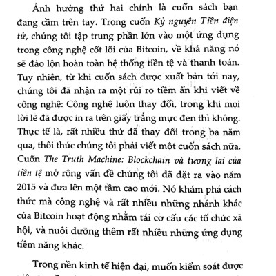 The Truth Machine: Blockchain Và Tương Lai Của Tiền Tệ