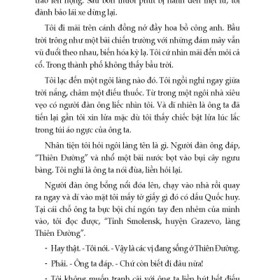 Một Năm Ở Thiên Đường - Tuyển tập truyện ngắn đương đại Nga - Nhiều tác giả; Phan Bạch Châu, Đào Minh Hiệp dịch