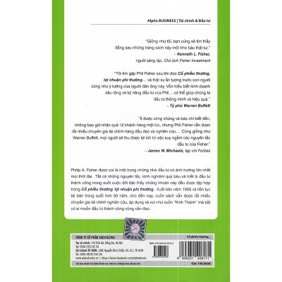 Cổ Phiếu Thường, Lợi Nhuận Phi Thường _Alphabooks