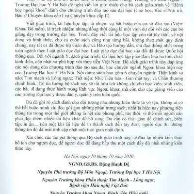 Bệnh Học Ngoại Khoa Chấn Thương Chỉnh Hình (Dùng cho đào tạo sau đại học)