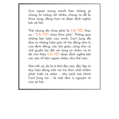 Sách - CÁI TÔI CHƯA KHAI PHÁ (BV 2024)