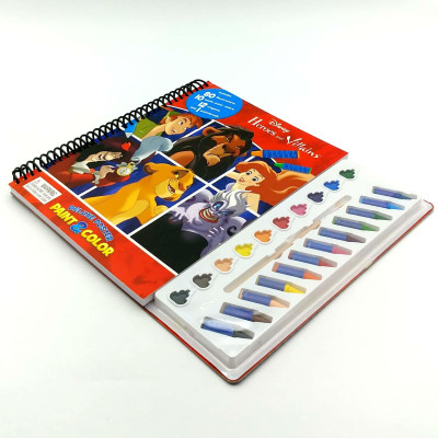 Disney Heroes & Villains Deluxe Poster Paint & Color