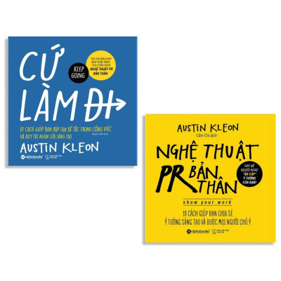 Combo 3 cuốn: Nghệ Thuật PR Bản Thân + Nghệ Thuật Đánh Cắp Ý Tưởng + Cứ Làm Đi - Bản Quyền