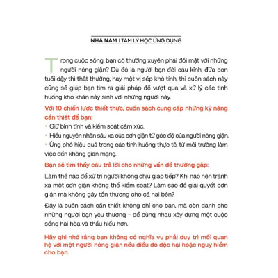 Sách - Thu phục người nóng giận (Dr.Ryan Martin) (Nhã Nam Official)