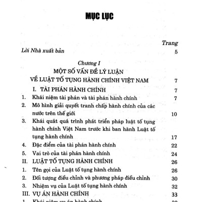 Giáo Trình Luật Tố Tụng Hành Chính Việt Nam