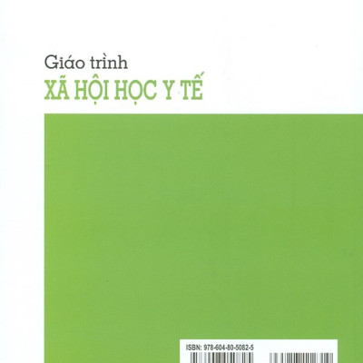 Giáo Trình Xã Hội Học Y Tế