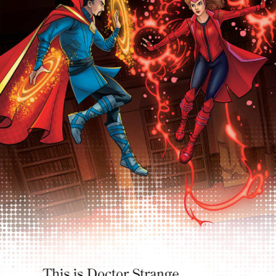 World Of Reading Level 1: This Is Doctor Strange And Scarlet Witch