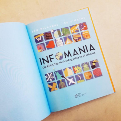Sách - Infomania - Các kỷ lục, top 10 và những thông tin kỳ thú khác