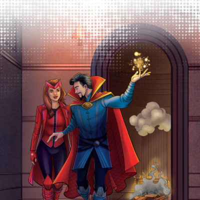 World Of Reading Level 1: This Is Doctor Strange And Scarlet Witch