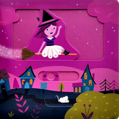 Five Spooky Friends: A Count & Slide Book