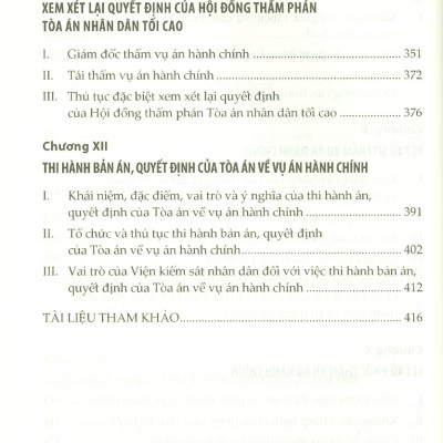 Giáo Trình Luật Tố Tụng Hành Chính Việt Nam - GS. TS. Phạm Hồng Thái, PGS.TS. Bùi Tiến Đạt (Đồng chủ biên) - Tái bản lần thứ nhất - (Bìa mềm)