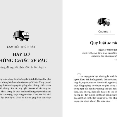 Sách Bài Học Diệu Kỳ Từ Chiếc Xe Rác (Khổ Lớn) (Tái Bản)
