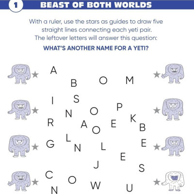 Puzzlooies! The Museum Of Supernatural History: A Solve-the-Story Puzzle Adventure