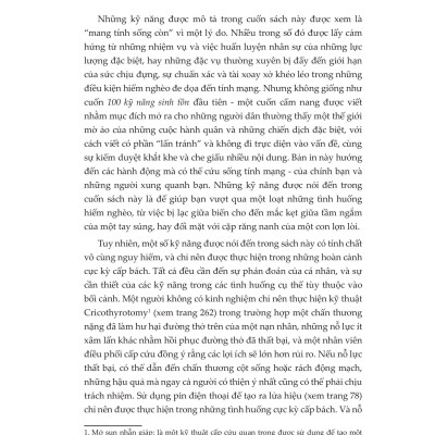 100 Kỹ Năng Sinh Tồn - Bản Đặc Biệt - Bìa Cứng - Tặng Kèm Sticker + Sổ Tay