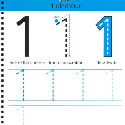 Wipe Clean Workbook Numbers 1-20