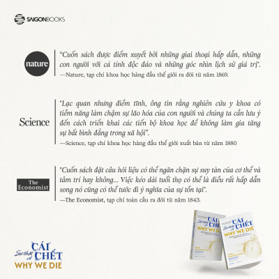 Sách - Sự Thật Về Cái Chết -  Why We Die