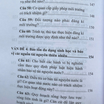 Hướng Dẫn Ôn Tập Luật Môi Trường