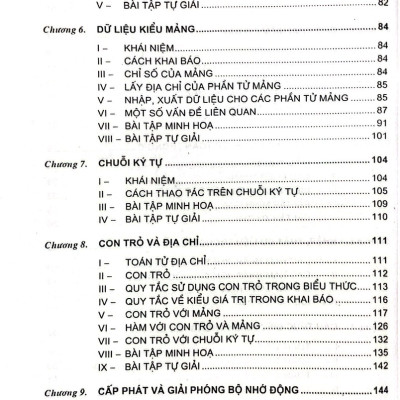 Giáo Trình Kỹ Thuật Lập Trình C