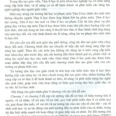 Giáo Trình Tâm Lí Học Giáo Dục