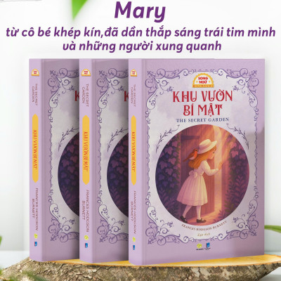 (Sách song ngữ kèm file audio Tiếng Anh) KHU VƯỜN BÍ MẬT – Frances Hodgson Burnett – Zga dịch – HG Books