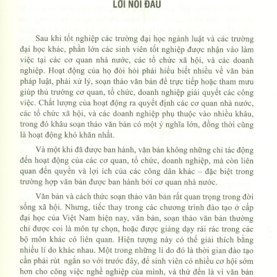 Giáo Trình XÂY DỰNG VĂN VĂN BẢN PHÁP LUẬT