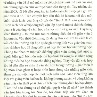 Cộng Đồng Học Tập - Mô Hình Đổi Mới Toàn Diện Nhà Trường