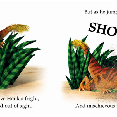 Dinosaur Honk! The Parasaurolophus