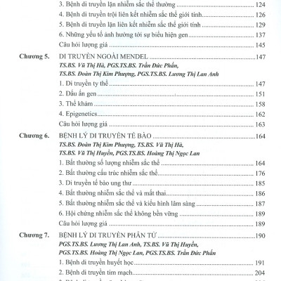 Di truyền Y học (Dùng cho đào tạo bác sĩ Y khoa)