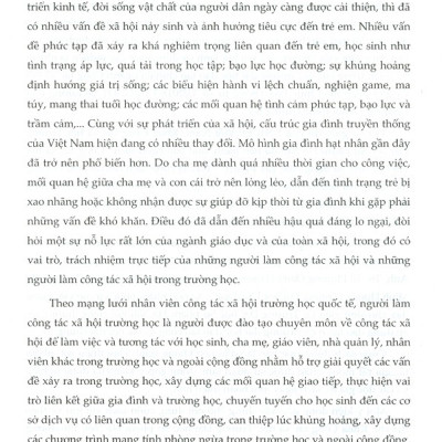 Công Tác Xã Hội Với Học Sinh Sử Dụng Chất Gây Nghiện