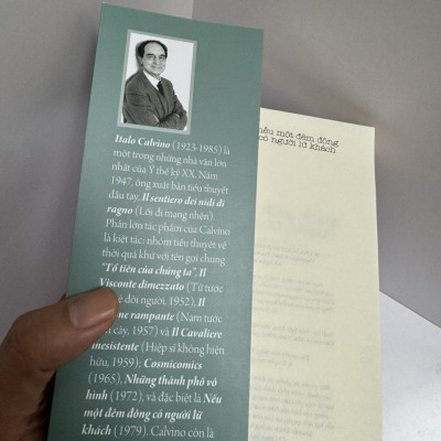 (Tái bản 2023) NẾU MỘT ĐÊM ĐÔNG CÓ NGƯỜI LỮ KHÁCH - Italo Calvino - Trần Tiễn Cao Đăng dịch - Nhã Nam 