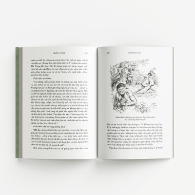 (Tranh minh hoạ) GULLIVER DU KÍ – Jonathan Swift – Lê Thị Oanh dịch – Đông A