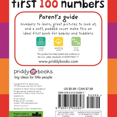 First 100 Numbers